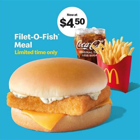 mcdonald's menu specials filet of fish prices